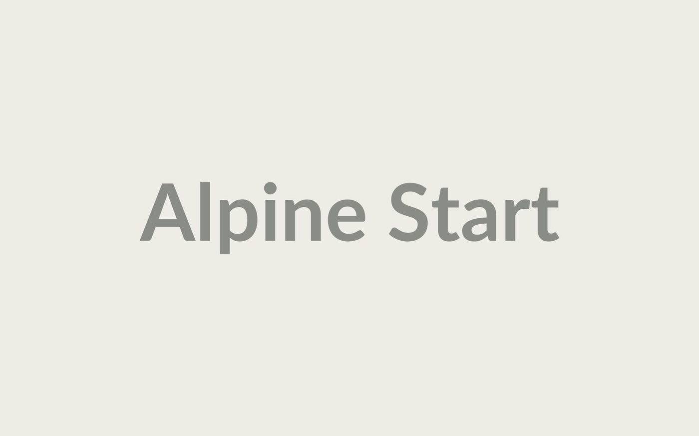 How to Layer for an Alpine Start